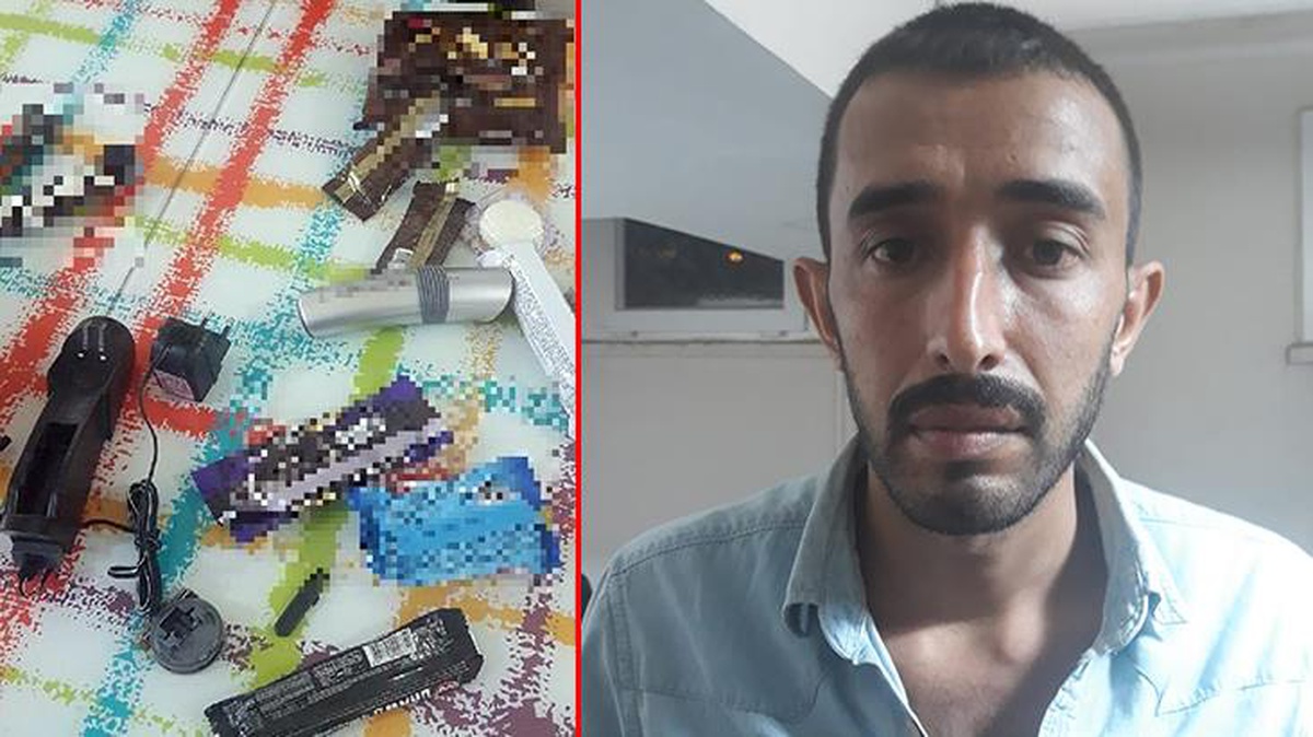 Patlayıcıları çikolata ve kek ambalajlarına saklamış! PKK\'lı terörist, kıskıvrak yakalandı