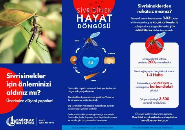 Sivrisineklere karşı 3K yöntemi