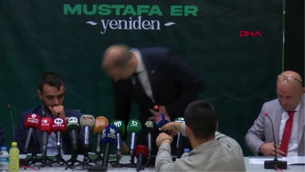 SPOR Bursaspor, Mustafa Er ile sözleşme imzaladı