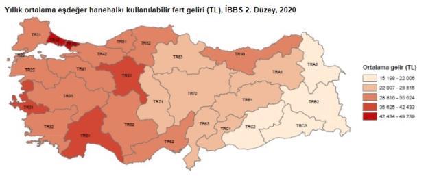 TÜİK merak edilen araştırmanın sonuçlarını açıkladı! Gelir seviyesi en yüksek olan il İstanbul