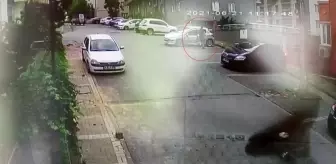 Son dakika haberleri! Ümraniye'de eşini öldürüp evi ateşe veren şahsın kaçış anı kamerada