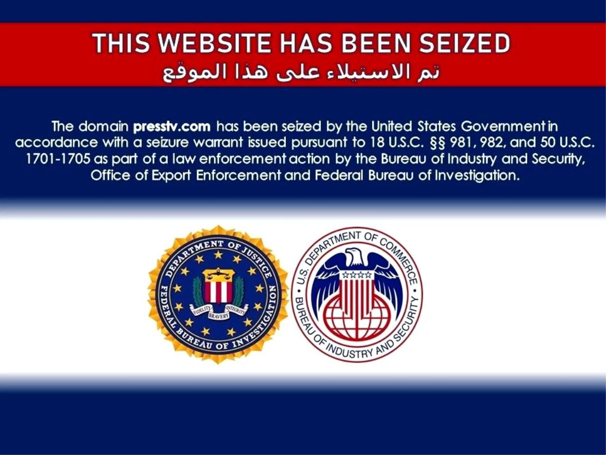 ABD\'nin İran internet sitelerine el koyduğu doğrulandı