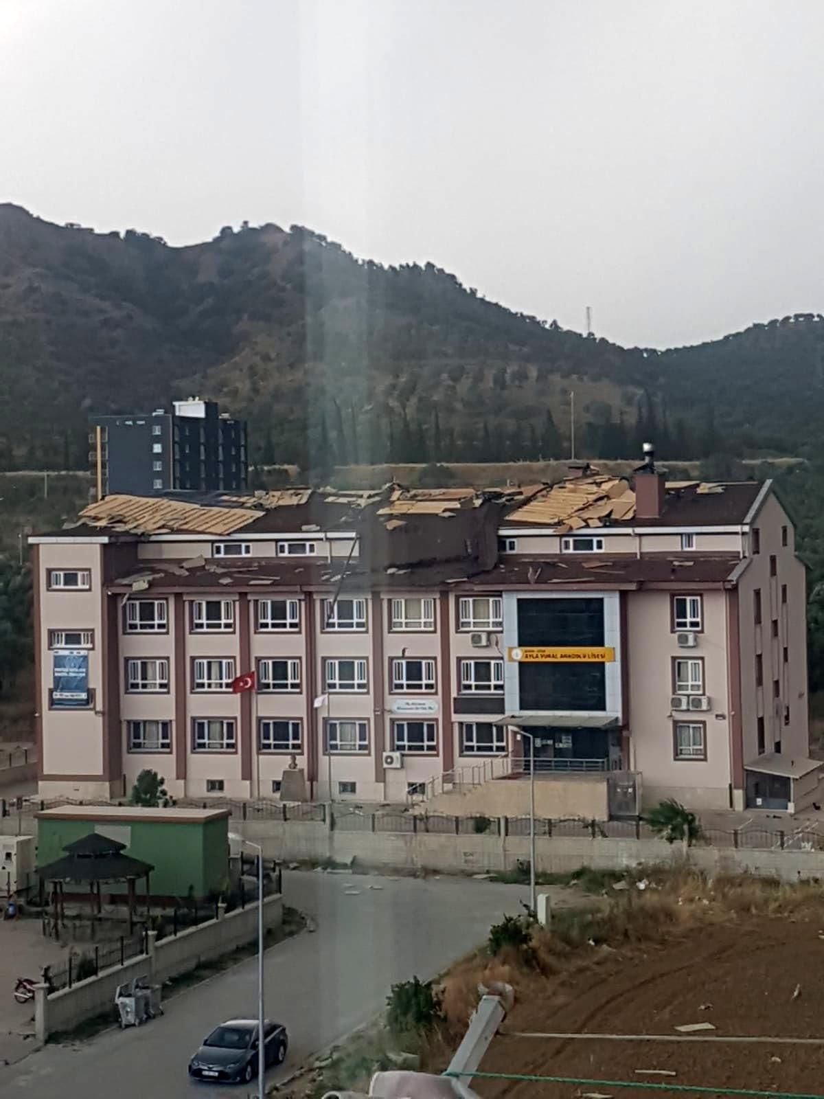 Aydın\'da fırtına hasarları devam ediyor