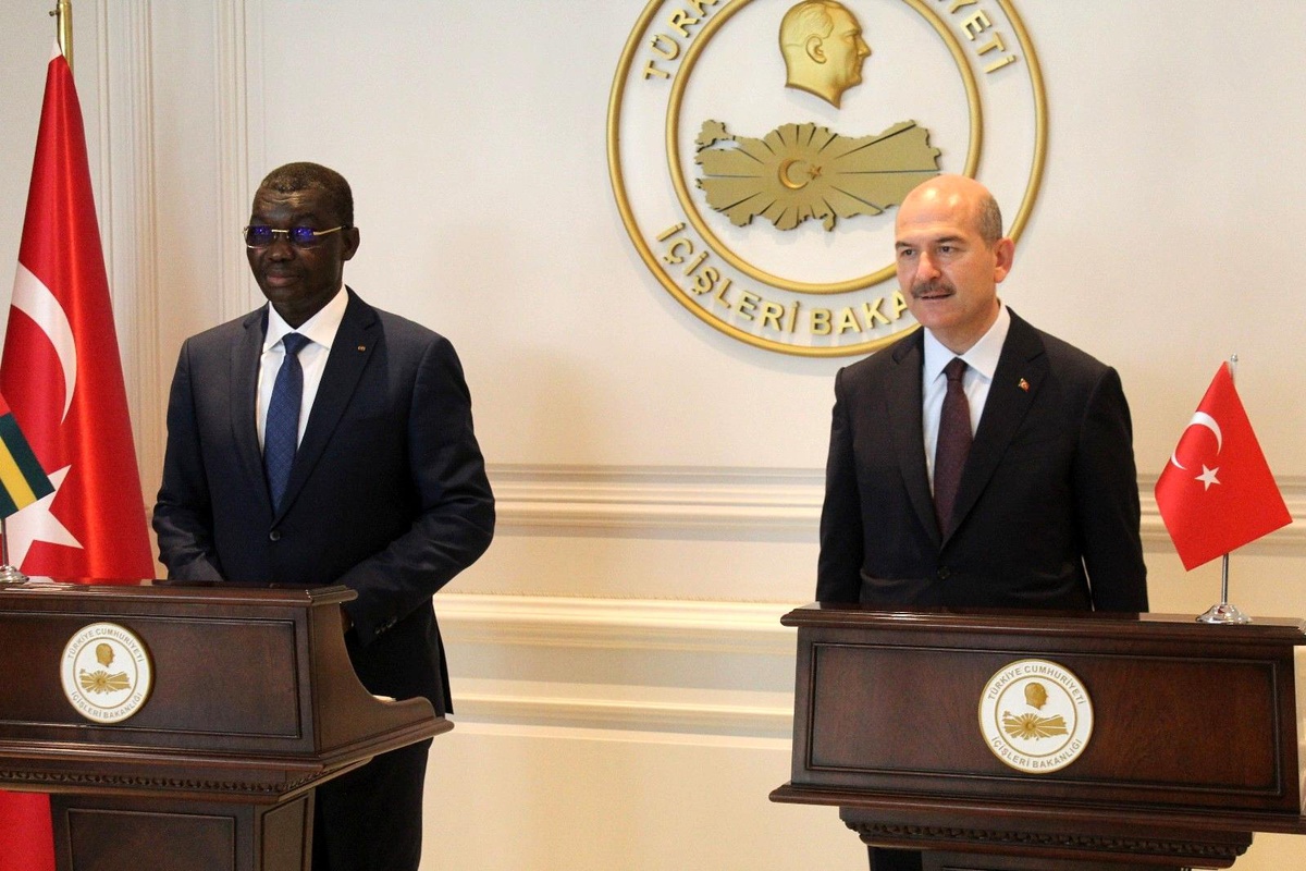 Son dakika... Bakan Soylu, Togo Güvenlik ve Sivil Savunma Bakanı Yark ile bir araya geldi