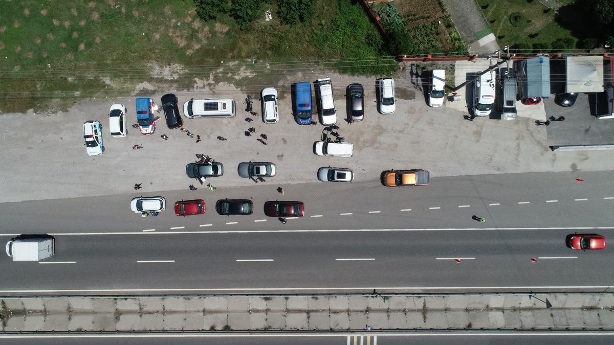 Düzce\'de drone destekli "Huzurlu Sokaklar ve Narkotik Suçları Uygulaması" yapıldı