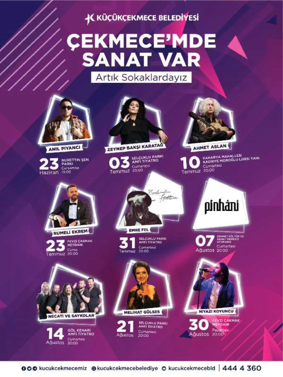 Küçükçekmece\'de yaz konserleri başlıyor