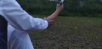 Son dakika gündem: Magandaların çocuklara silah verip, havaya ateş açtırması kamerada