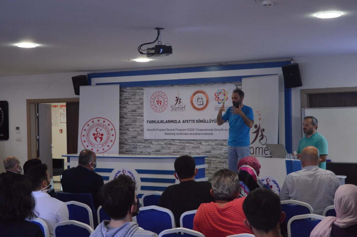 Samsun\'da "Farklılıklarımızla Afette Gönüllüyüz Projesi"nin tanıtımı yapıldı