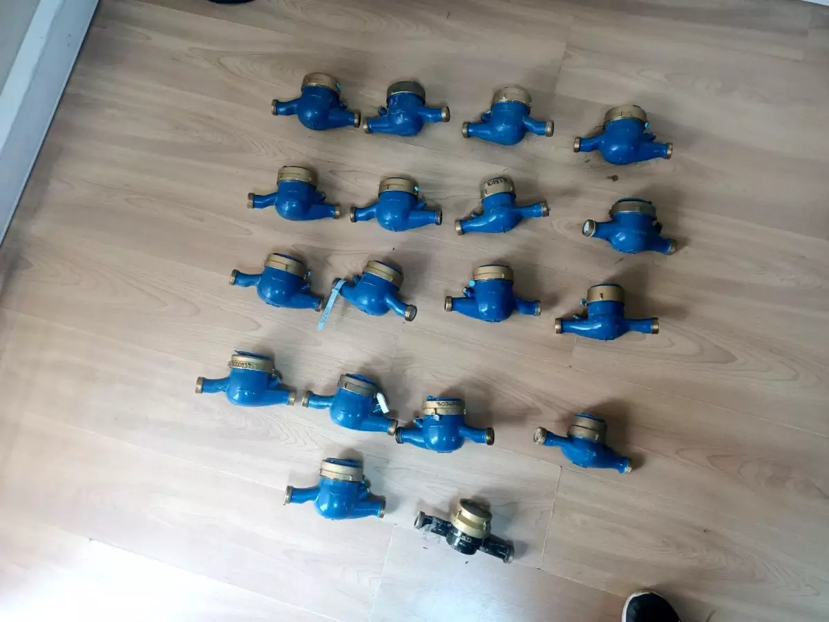 Tekirdağ\'da 18 adreste su saati çalındı