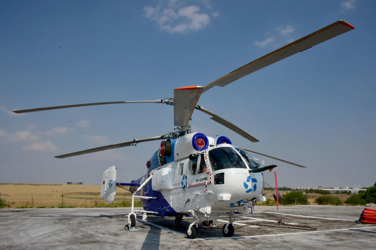 Türkiye, KKTC\'de yangın söndürme helikopteri görevlendirdi