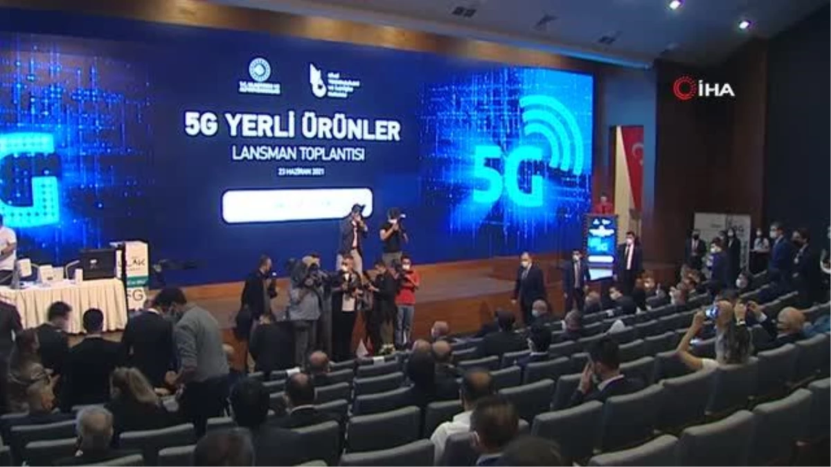 Ulaştırma ve Altyapı Bakanı Adil Karaismailoğlu, Uçtan Uca Yerli ve Milli 5G Projesi 7. Yürütme Kurulu ve Birinci Fazının Kapanış Toplantısı\'na...