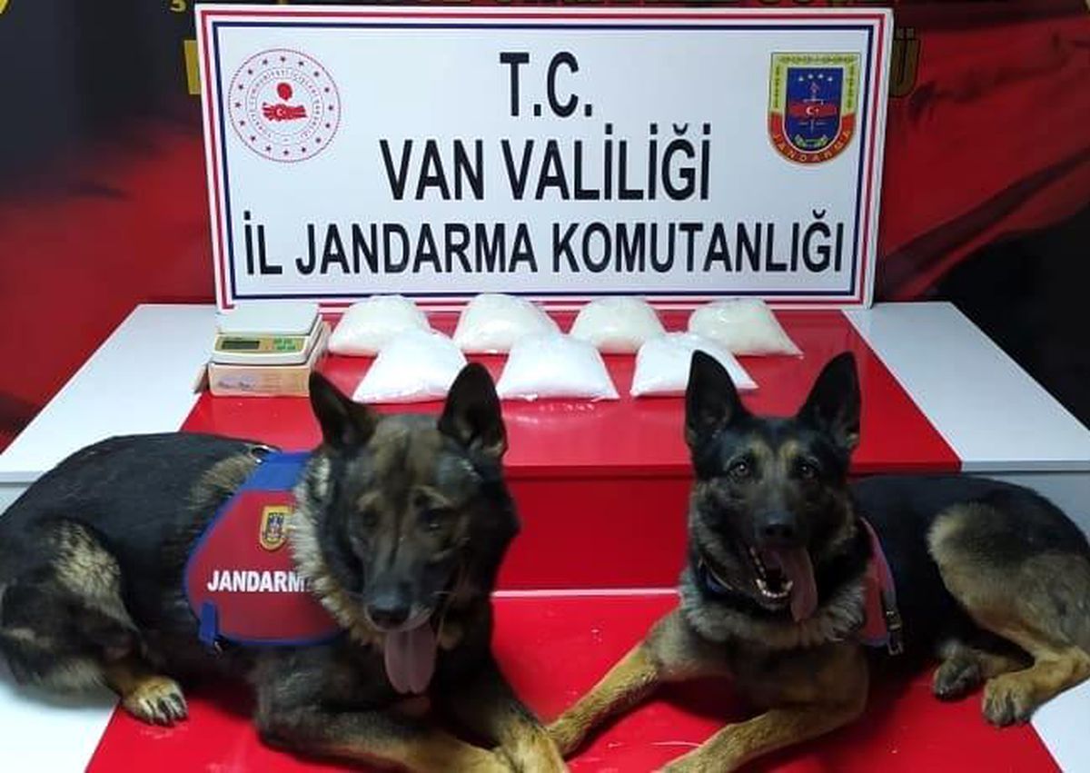 Van\'da 7 kilo metamfetamin ele geçirildi