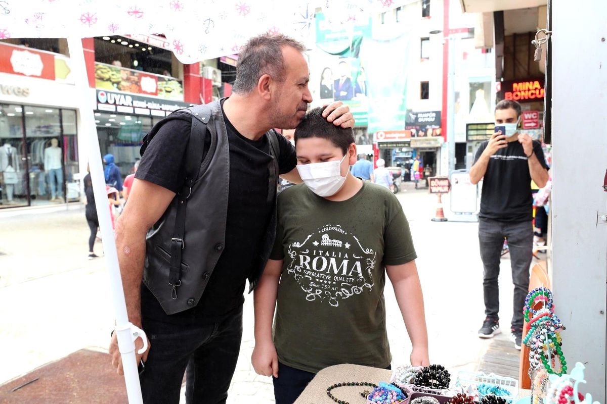 13 yaşındaki Barış\'a Haluk Levent sürprizi