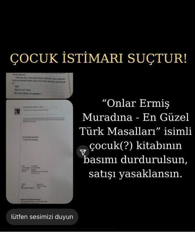 Aile ve Sosyal Hizmetler Bakanlığı 'Onlar Ermiş Muradına' isimli kitabı muzır yayın ilan etti