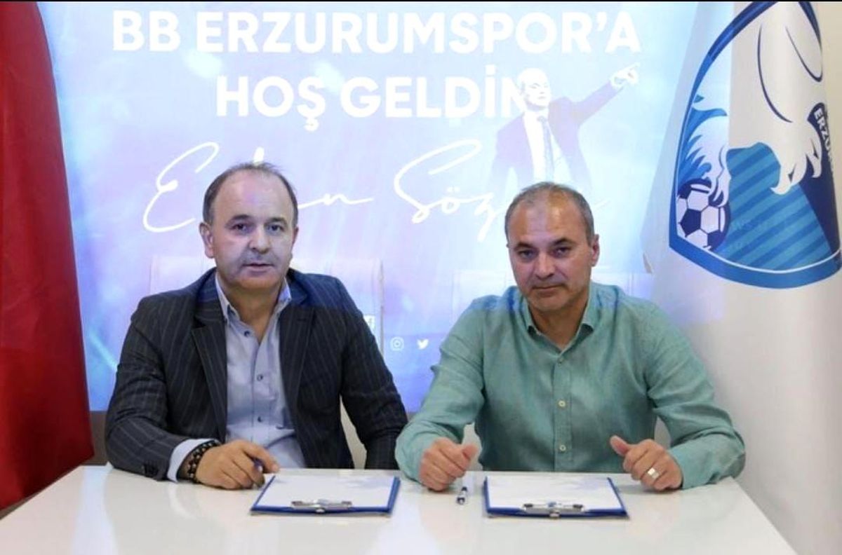 BB Erzurumspor\'da Erkan Sözeri dönemi başladı