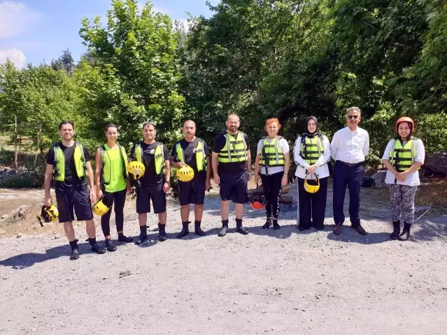 Bursa'da rafting heyecanı