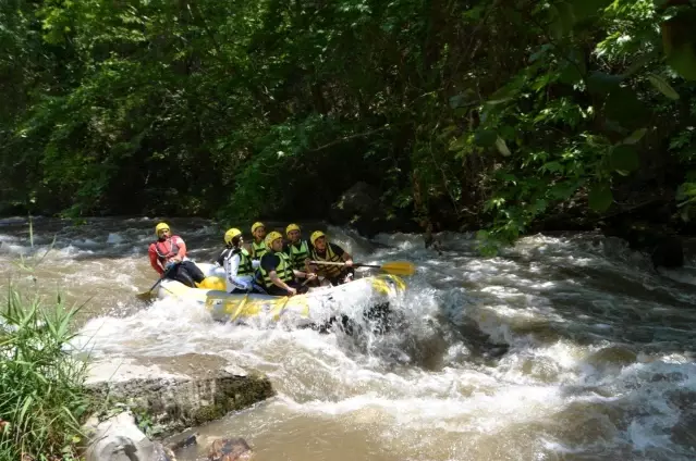 Bursa'da rafting heyecanı