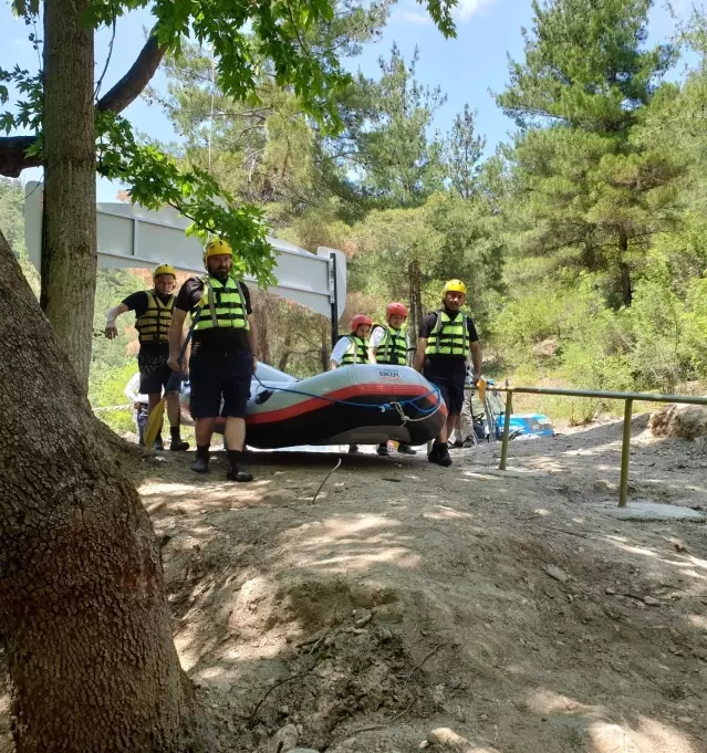 Bursa'da rafting heyecanı