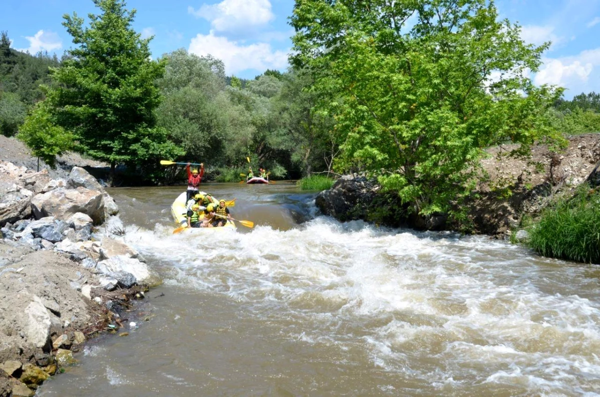 Bursa\'da rafting heyecanı