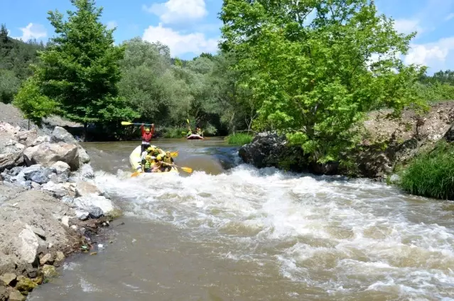 Bursa'da rafting heyecanı