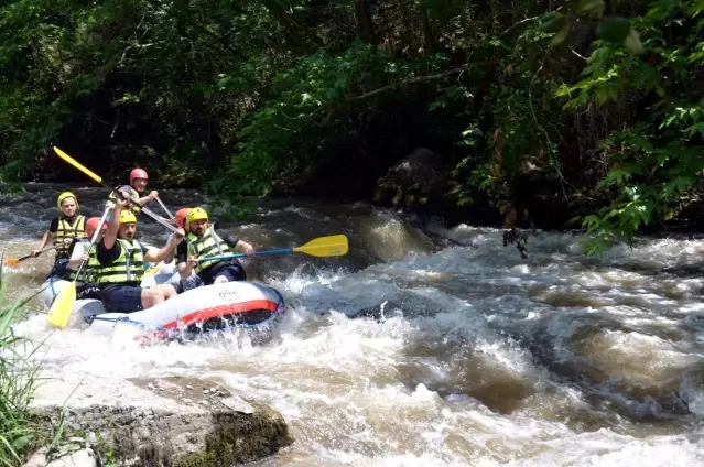 Bursa'da rafting heyecanı