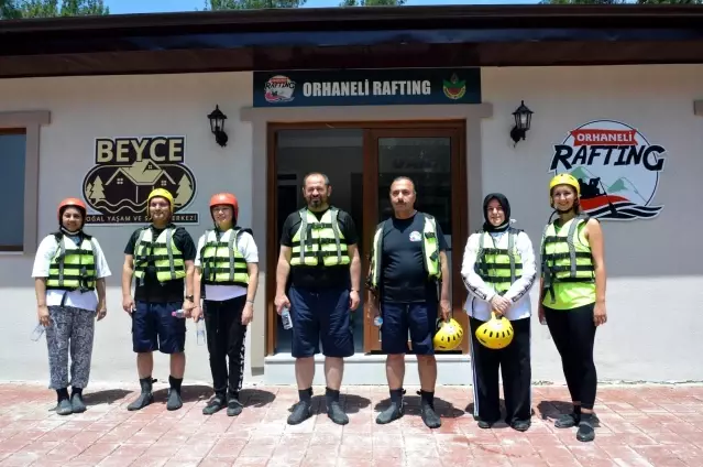 Bursa'da rafting heyecanı