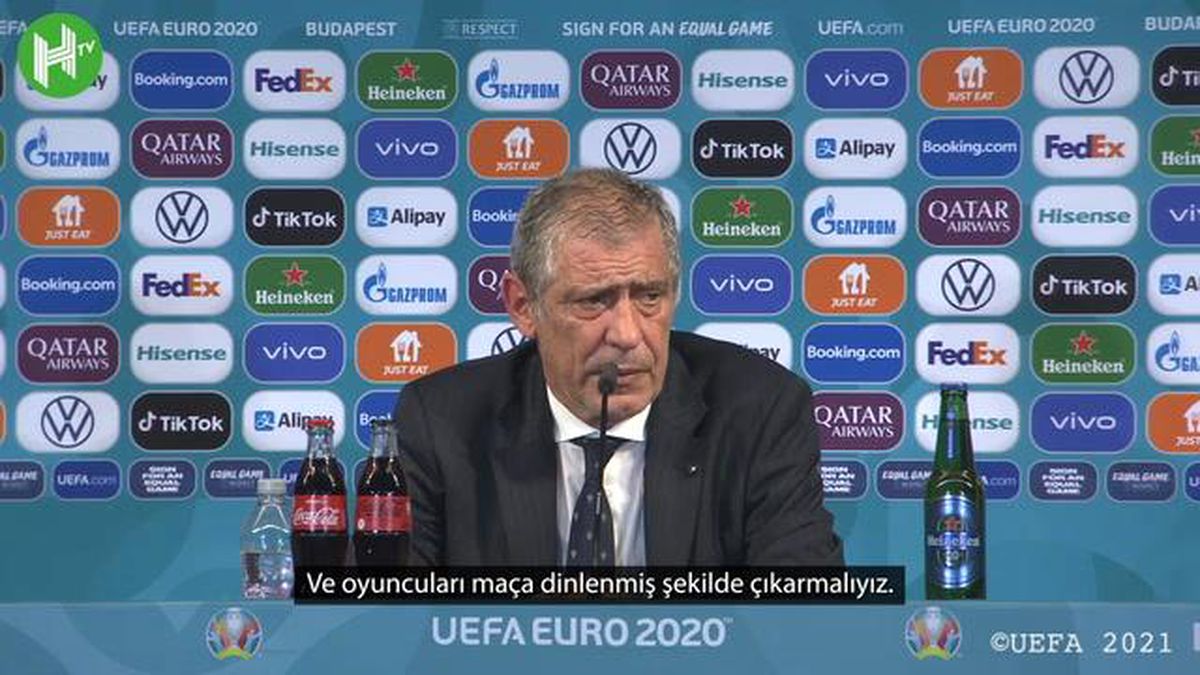 Fernando Santos\'un Son 16 Turu Öncesi Açıklamaları