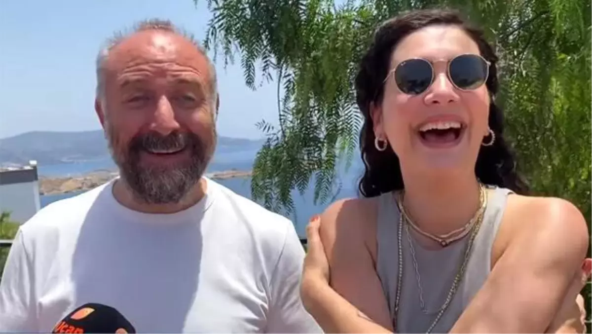 Halit Ergenç ve Bergüzar Korel\'den samimi açıklamalar... \'Kız bebek beni korkutuyor\'