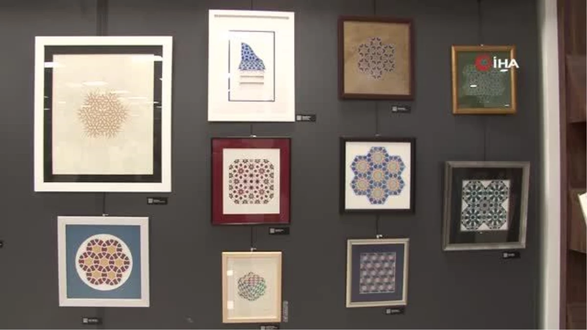 İslam Sanatında Geometrik Desenler Sergisi Eyüpsultan\'da açıldı