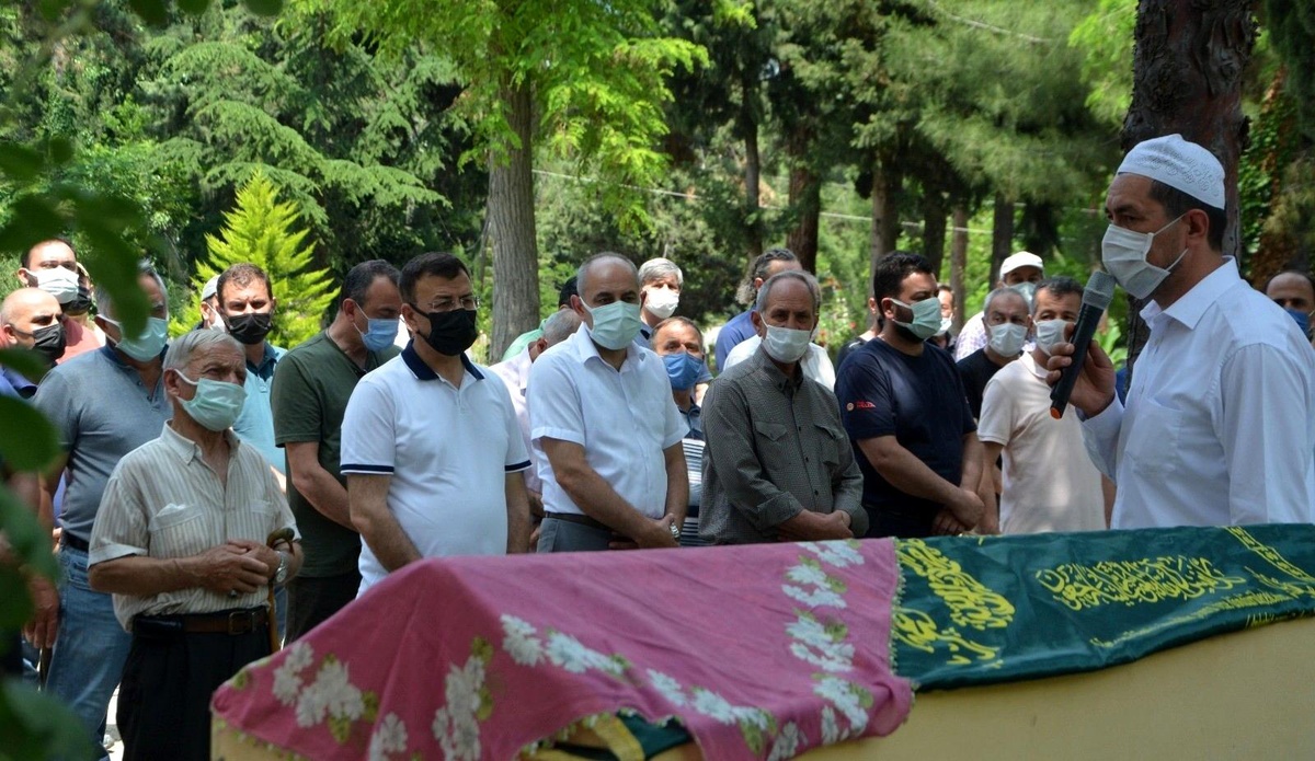 Kalbine yenik düşen kadın mühendis son yolculuğuna uğurlandı