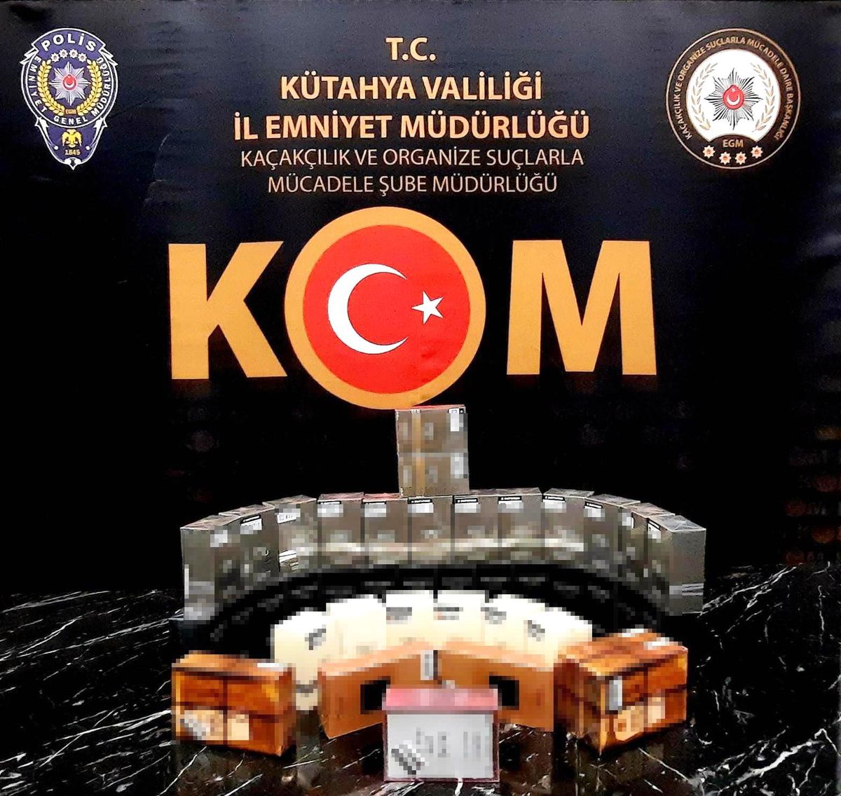 Kütahya\'da 40 şişe sahte parfüm ele geçirildi
