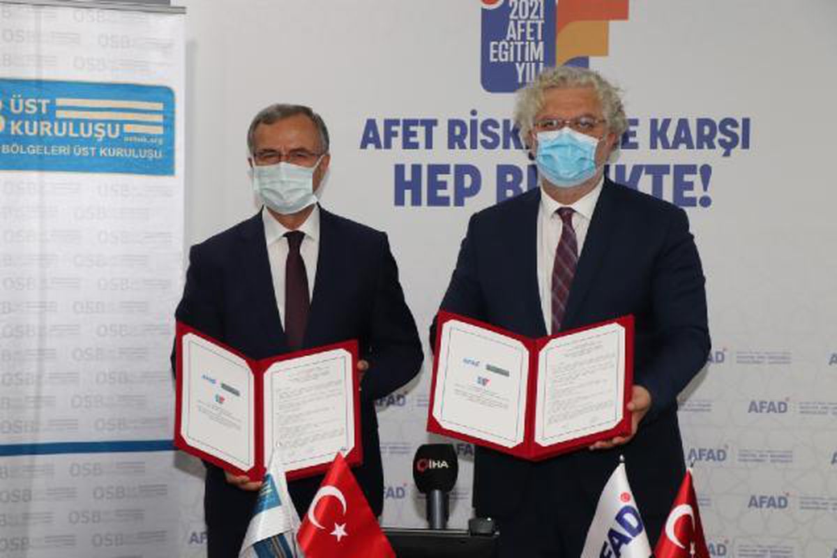 OSB\'ler  doğal afetlere daha hazır hale gelecek