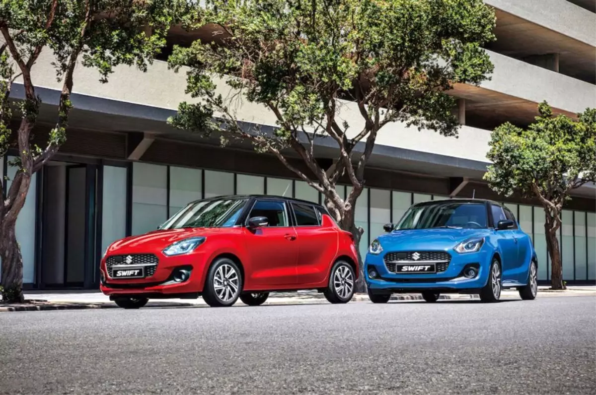 Suzuki Swift Hibrit\'e düz vites seçeneği