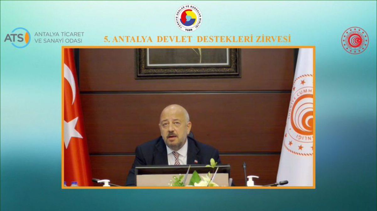 Son dakika: Ticaret Bakan Yardımcısı Rıza Tuna Turagay, 5. Antalya Devlet Destekleri Zirvesi\'ne katıldı Açıklaması
