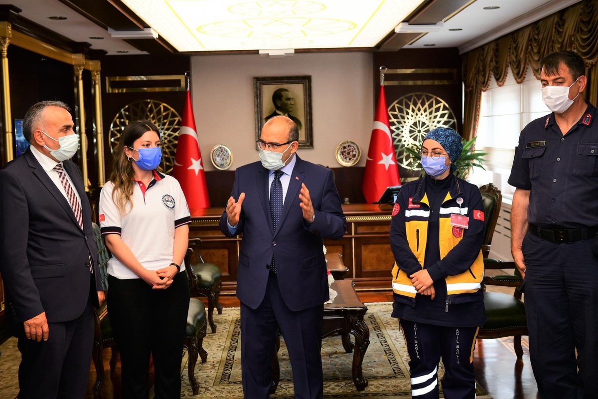 Trabzon 112 Acil Çağrı Merkezi hizmette bir yılını doldurdu