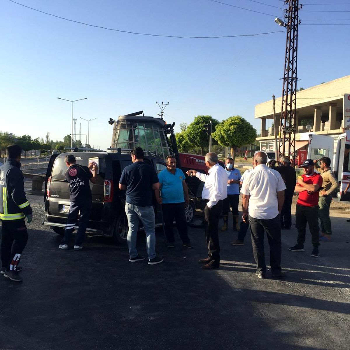 Van\'da trafik kazası; 4 yaralı