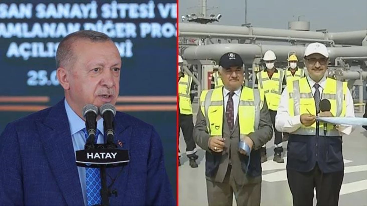 Cumhurbaşkanı Erdoğan\'ın kurdele sitemi açılışa damga vurdu: Talimat vermeden kestiniz