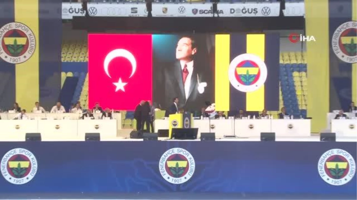 Fenerbahçe Olağan Seçimli Genel Kurulu\'nda Başkan Ali Koç ve yönetim kurulu 2019 ve 2020 yılları için ibra edildi.