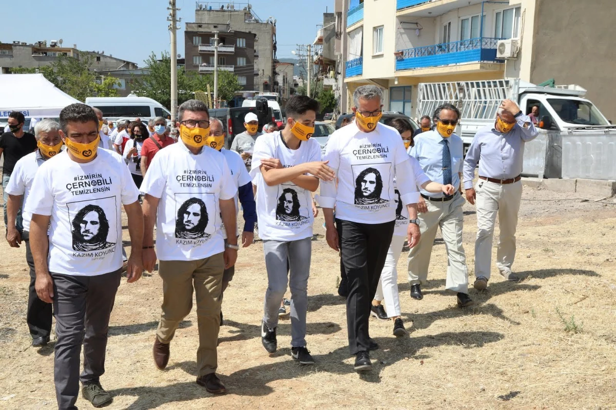 İzmir\'in Çernobili\'nde Kazım Koyuncu anıldı!