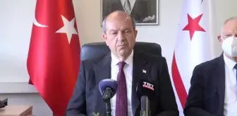 Son dakika haberi... KKTC Cumhurbaşkanı Tatar, Guterres ile görüşmesi sonrası açıklamalarda bulundu (2)