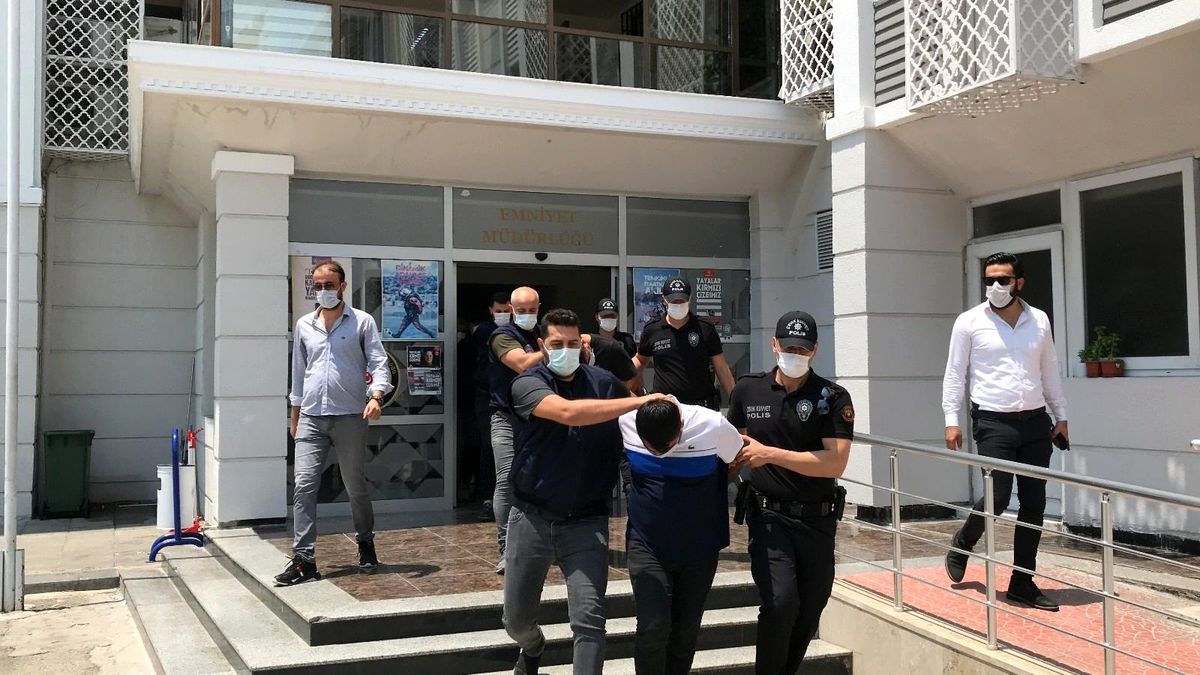Mersin\'deki organize suç örgütü operasyonu zanlıları adliyeye sevk edildi