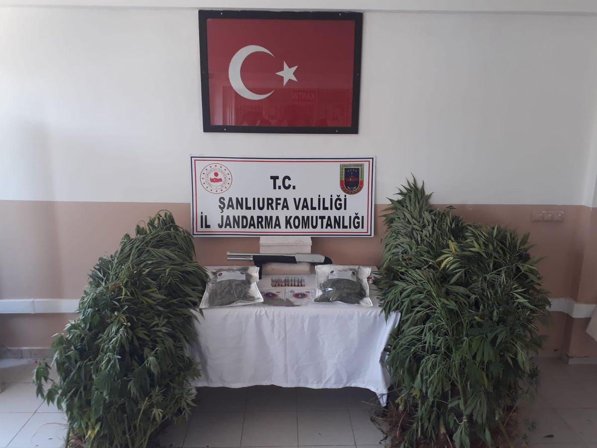 Şanlıurfa\'da uyuşturucu operasyonunda 2 tutuklama