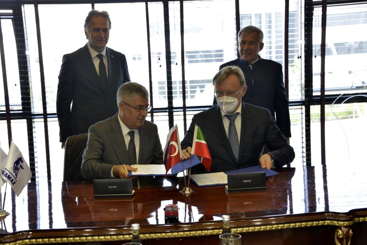 Ankaralı otomotiv şirketi Karba ile Kamaz arasında iş birliği anlaşması imzalandı
