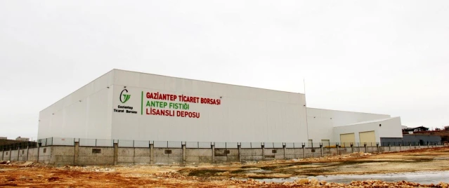 Türkiye'nin ilk ve tek Antep fıstığı lisanslı deposu Gaziantep'te açılıyor