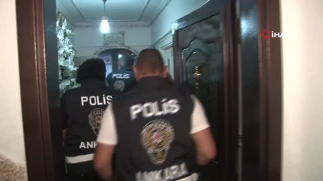 Ankara'da uyuşturucu tacirlerine operasyon: 4 gözaltı