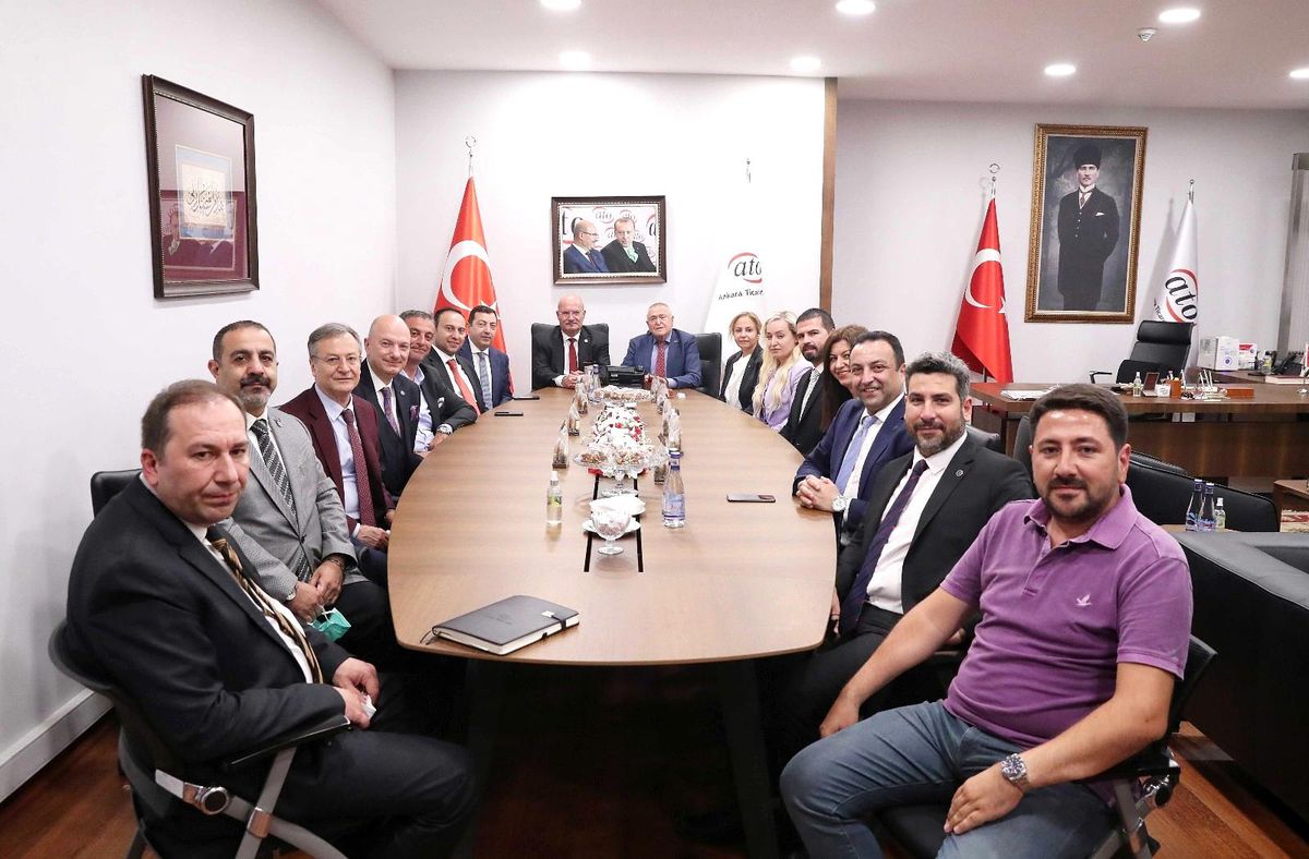 Ankara Sivil Toplum Kuruluşları Platformu\'dan ATO Başkanı Baran\'a \'Vefa Beratı\'