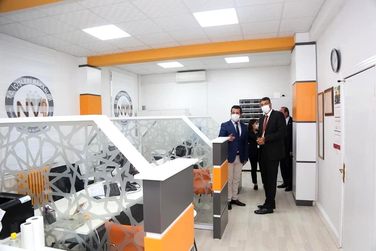 Çavdarhisar İlçe Nüfus Müdürlüğü\'ne yeni konsept