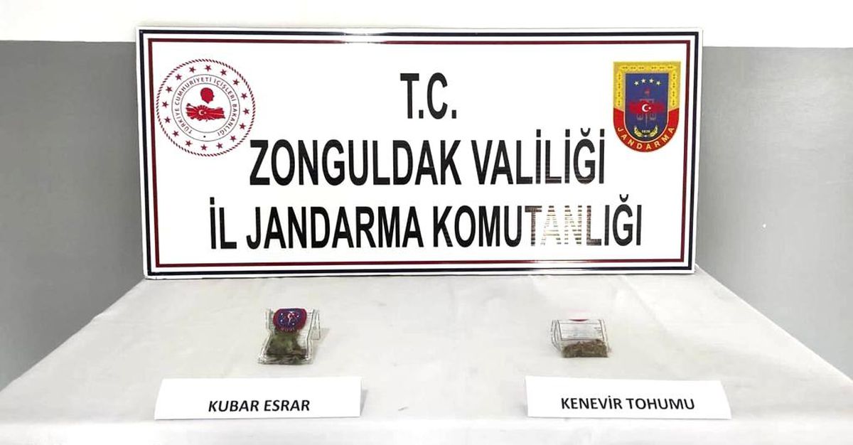 Jandarmadan ikamete uyuşturucu operasyonu