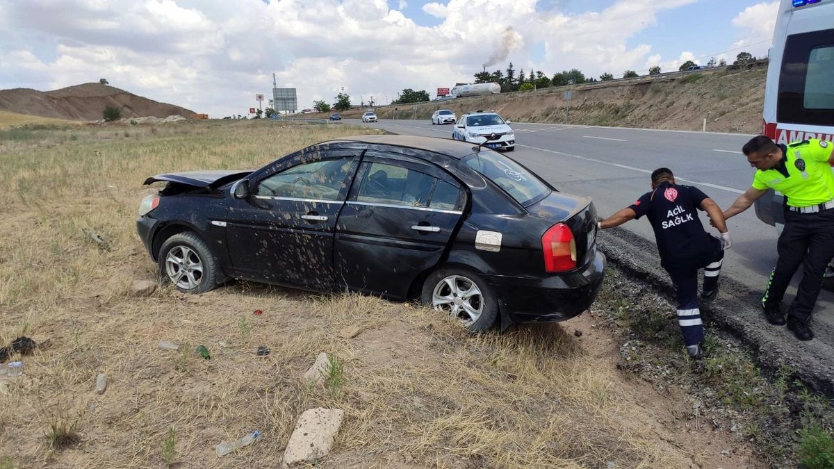Kırıkkale\'de trafik kazası: 4 yaralı