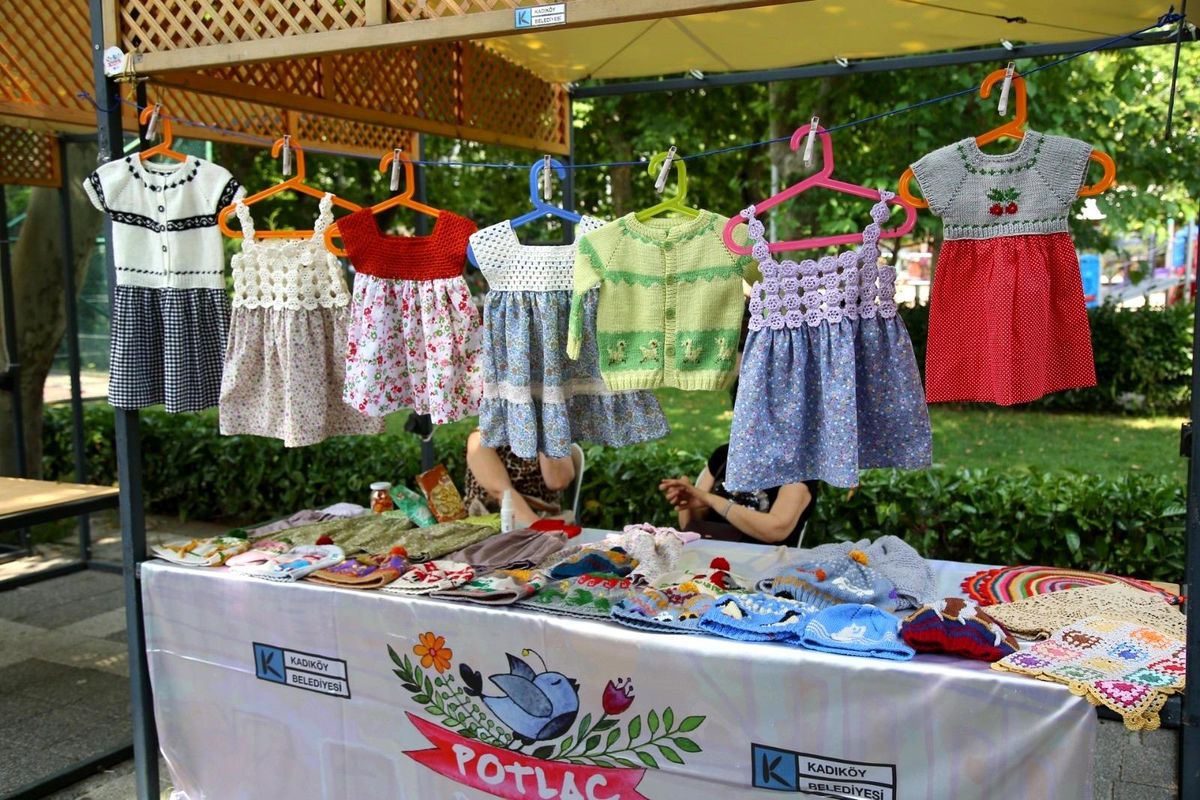 \'Potlaç Kadın Emeği Pazarı\' yeniden Moda\'da